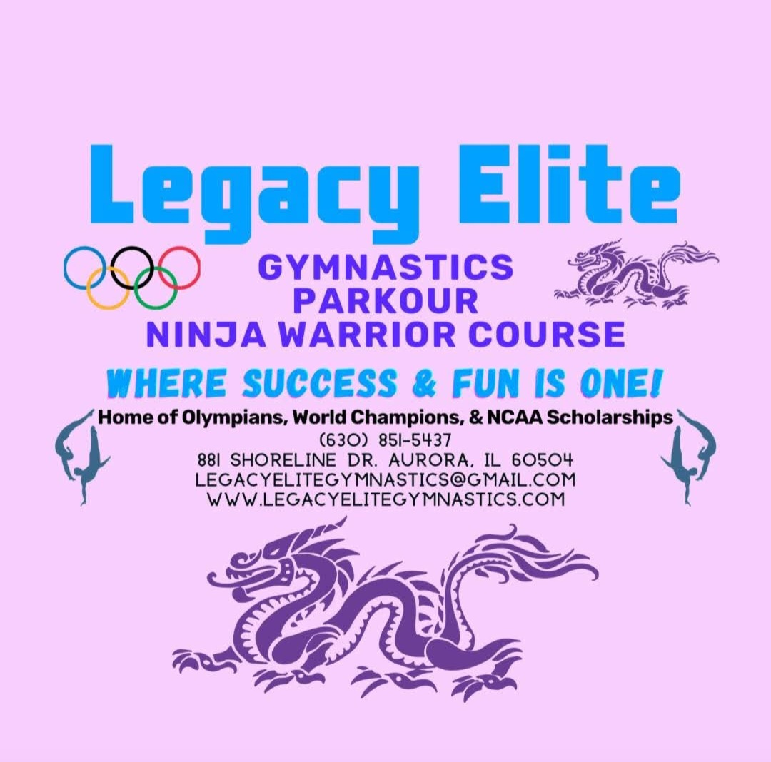 Kids participating in a gymnastics parkour ninja warrior event at Legacy Elite