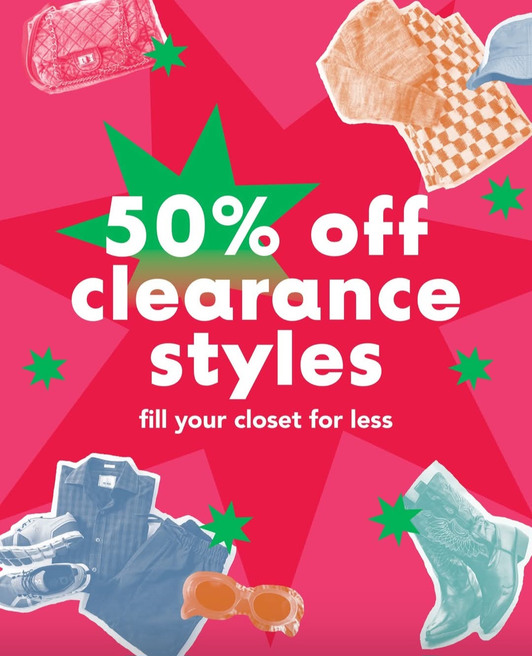 Clearance styles