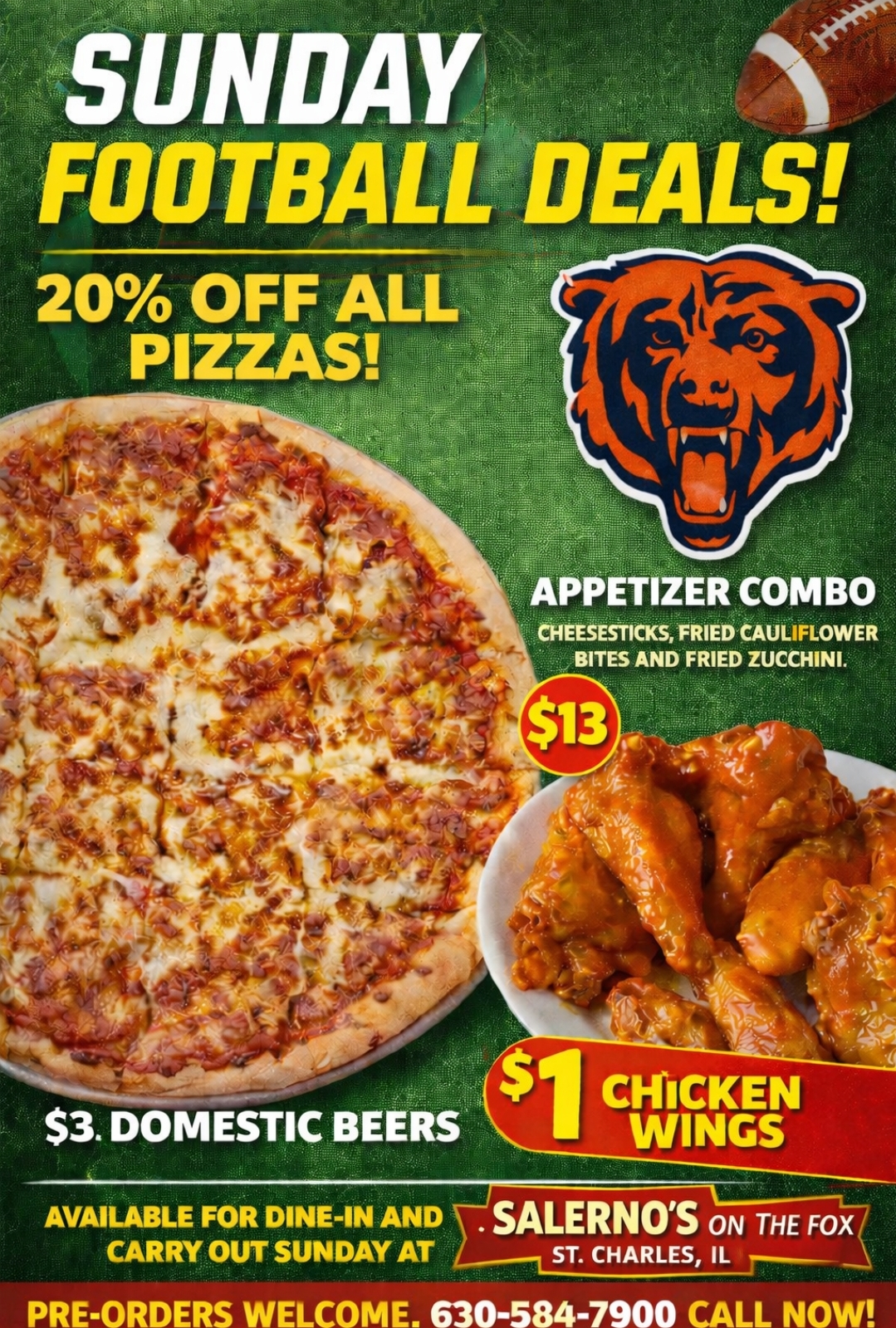 Football at Salerno's