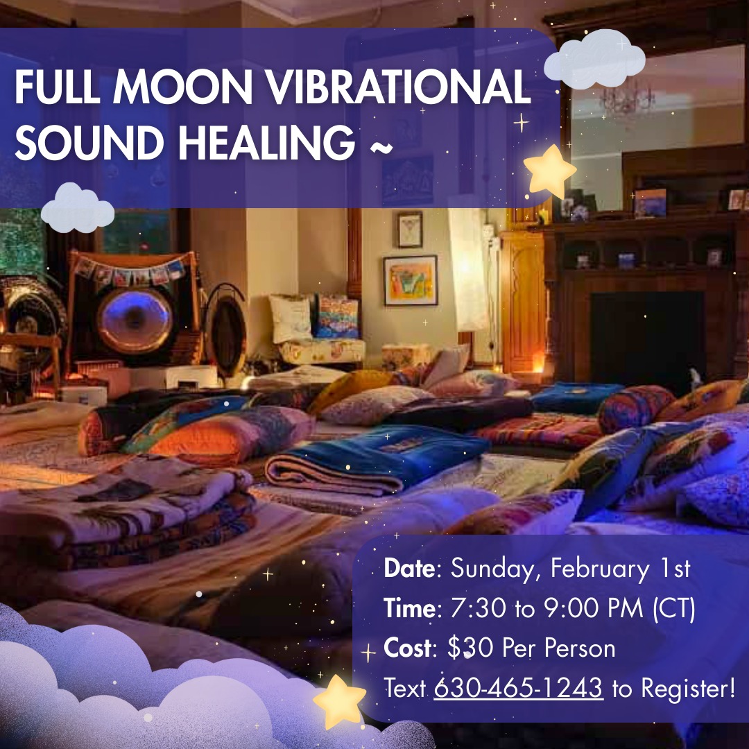 FULL MOON VIBRATIONAL SOUND HEALING