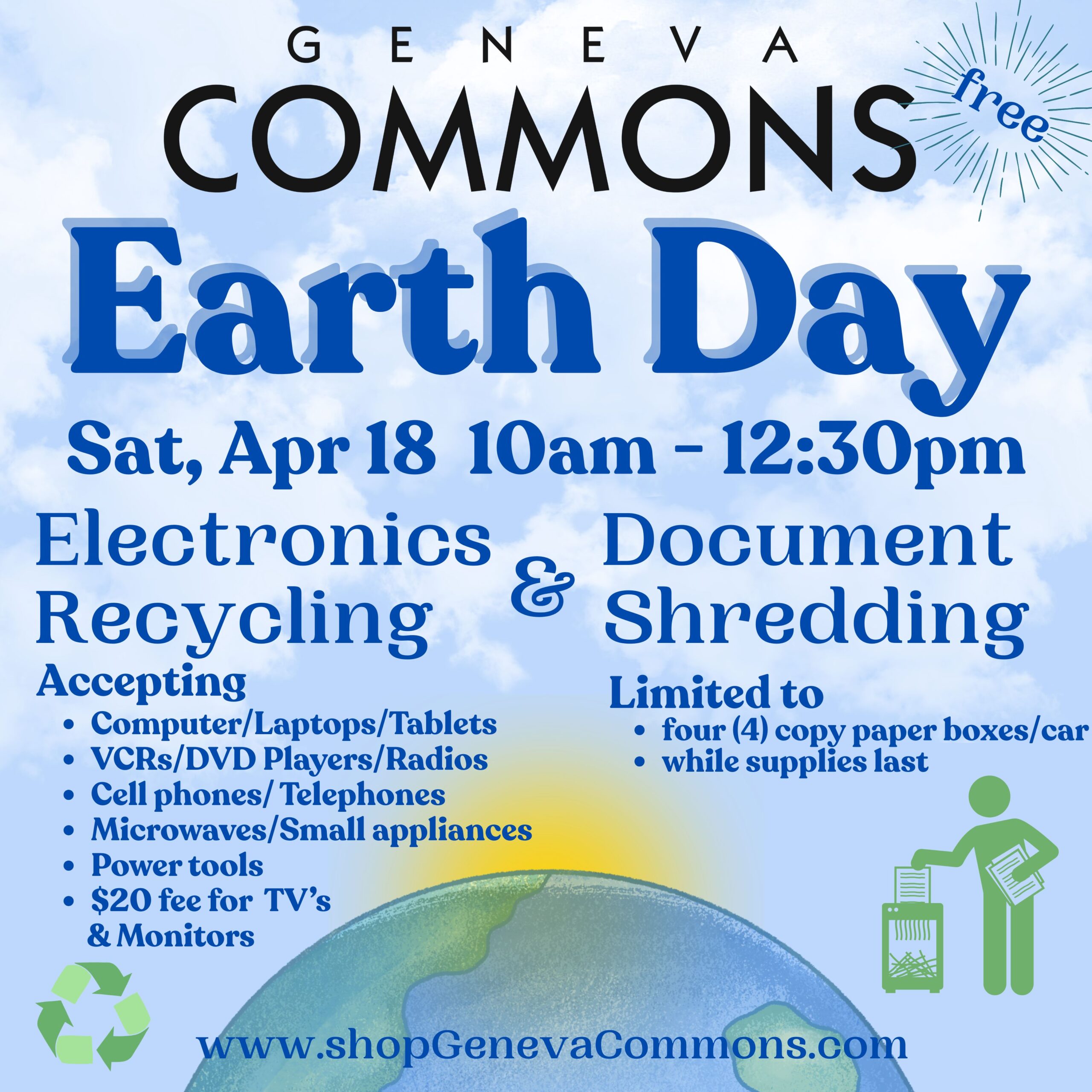 Earth Day Event at Geneva Commons